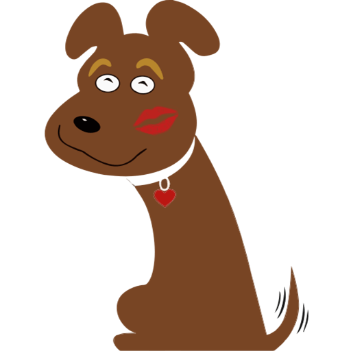 smoochies for poochies dog walking pet sitting housesitting drop-ins and pet taxi business logo